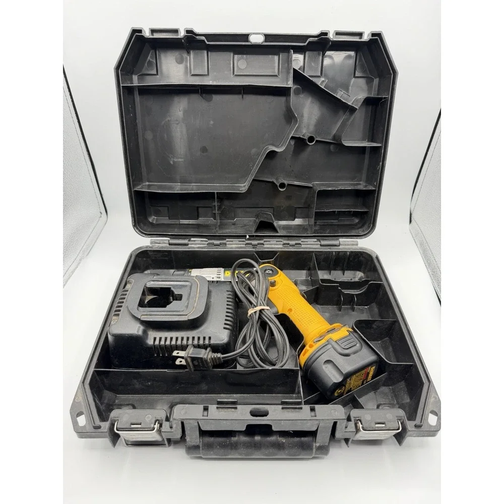 DeWalt 7.2V DW920 Cordless Adjust Angle Screwdriver W/ Battery Charger & Case